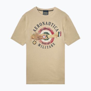 Tricou pentru bărbați Aeronautica Militare Squadriglia degli Assi antelope beige