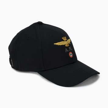 Aeronautica Militare șapcă de baseball pentru bărbați 251HA1100CT2848 negru jet
