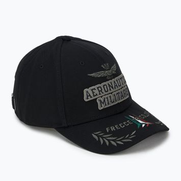 Aeronautica Militare șapcă de baseball pentru bărbați 251HA1104CT2261 negru jet