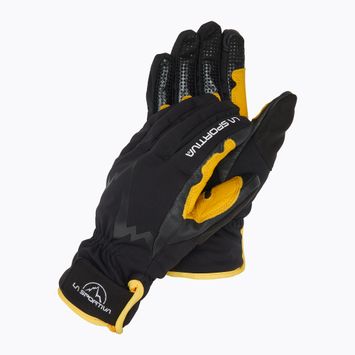 La Sportiva Ski Touring Mănuși negru/galben