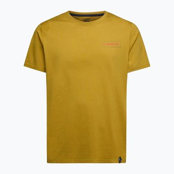 Tricou pentru bărbați La Sportiva Mantra savana/mountain red