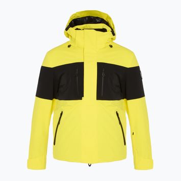 Geacă de schi pentru bărbați EA7 Emporio Armani Ski Kitzbuhel Colorblock Protectum blazing yellow