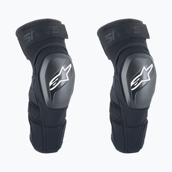Apărători de ciclism pentru genunchi Alpinestars A-Impact Plasma Elite Shield Knee black/white