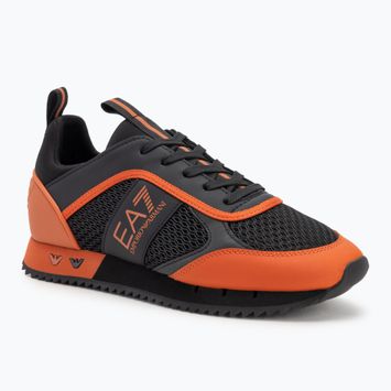 Încălțăminte EA7 Emporio Armani Black & White Laces black/robois tea