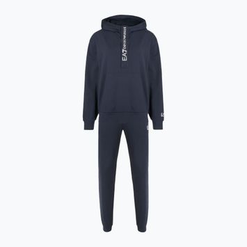 Trening pentru femei EA7 Emporio Armani Train Tracksuit HO 1/4 Zip armani blue