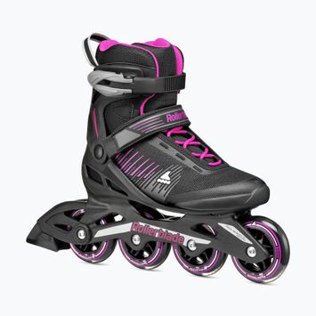 Role pentru femei Rollerblade Zetrablade W black/cyclemen pink