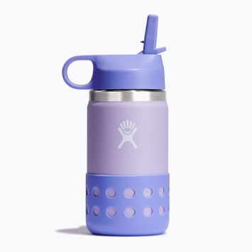 Hydro Flask Wide Mouth Straw Straw Lid And Boot 355 ml sticlă termică violet W12BSWBB519