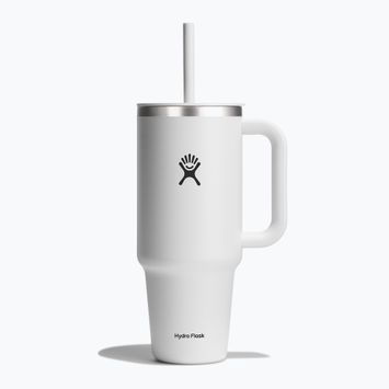 Hydro Flask All Around Travel Tumbler cană termică 1180 ml alb