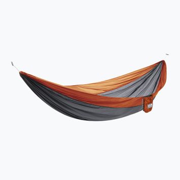 Hamac turistic ENO SuperSub Ultralight charcoal/orange
