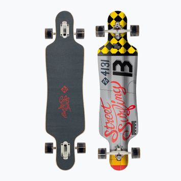 Street Surfing Curve Curve Drop Through Freeride longboard 39' gri