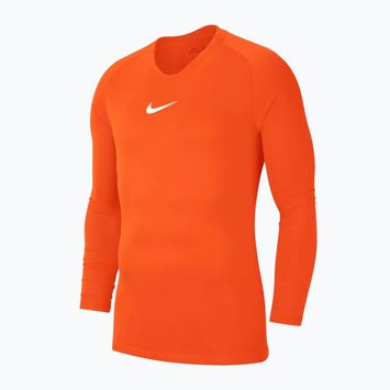 Longsleeve termoactiv pentru copii Nike Dri-FIT Park First Layer safety orange/white