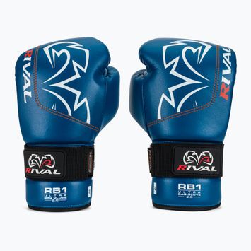 Mănuși de box Rival RB1 Ultra Bag 2.0 blue