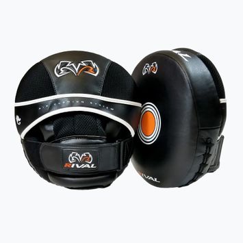 Labe de antrenament pentru antrenori Rival RPM3 Air Punch Mitts 2.0 black