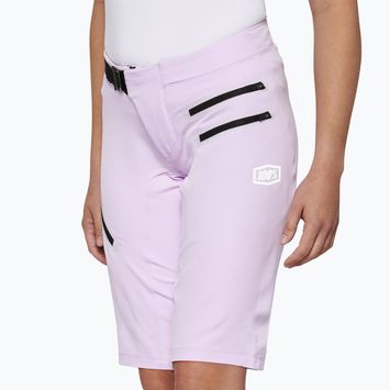 Pantaloni scurți de ciclism pentru femei 100% Airmatic W lavender