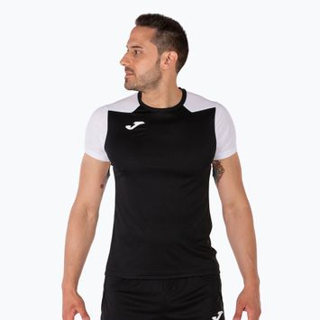 Tricou de alergare pentru bărbați Joma Record II black/white