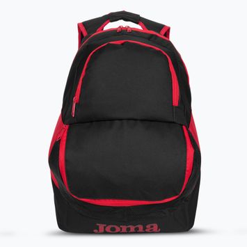 Joma Diamond II rucsac de fotbal negru/roșu
