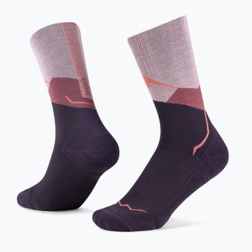 Șosete BUFF Merino Lightweight Crew LWC1 pink
