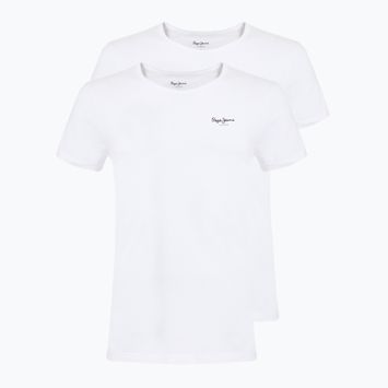 Tricou pentru bărbați Pepe Jeans Pepe Tshirt 2 szt. white