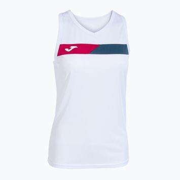 Tank top de tenis pentru femei  Joma Court Sleeveless white/red