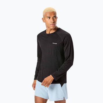 Longsleeve de alergare pentru bărbați NNormal Merino black