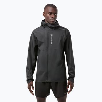 Jachetă de alergat pentru bărbați NNormal Trail Rain black