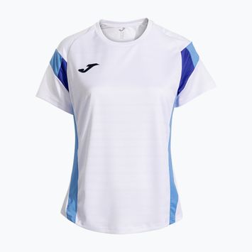 Tricou de tenis pentru femei Joma Montreal white/sky blue