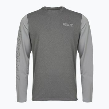 Longsleeve pentru bărbați  Hurley H2O-Dri Easton ion grey heather