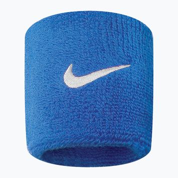 Manșete pentru încheietură  Nike Swoosh Wristbands 2 buc. royal blue/white
