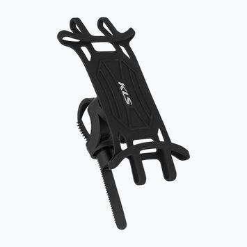 Suport negru pentru telefon de bicicletă Kellys Hugger