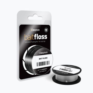 Delphin Hook Line Bait Floss linie împletită albă 500707001