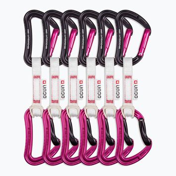 Expres de alpinism Ocun Raven QD Bio-Dyn-Ring 10 cm 6 buc. pink