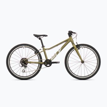 Bicicletă pentru copii Superior F.L.Y. 24 VB matte olive metallic/hologram chrome