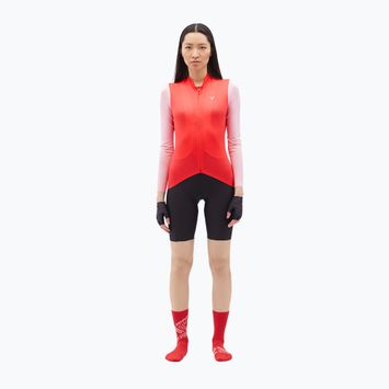 Tricou de ciclism pentru femei SILVINI Valfura roșu-roz 3123-WD2204/21901