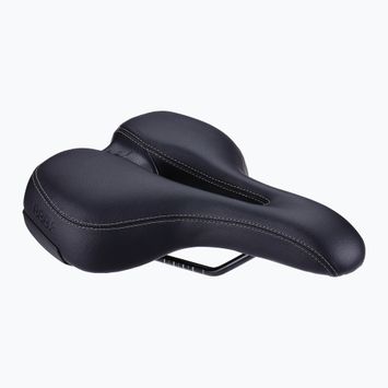 Șa de bicicletă BBB Cycling SoftShape Active 185 mm black