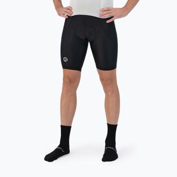 Pantaloni scurți de ciclism Rogelli Core negru pentru bărbați