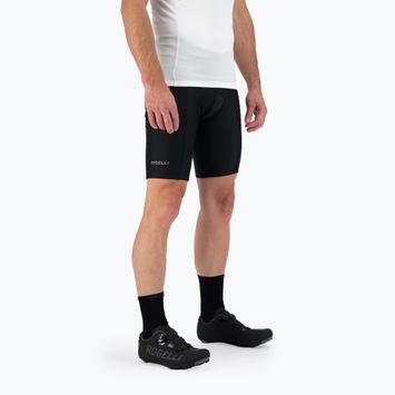 Pantaloni scurți de ciclism Rogelli Econ negru pentru bărbați