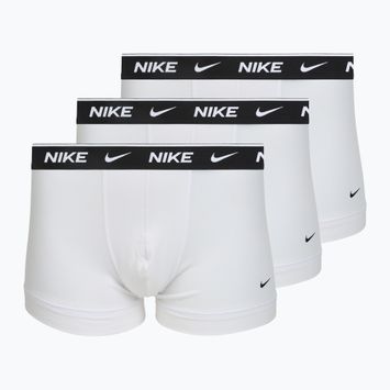Boxeri pentru bărbați Nike Cotton Stretch Trunk white