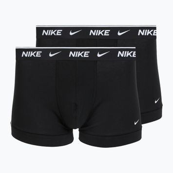 Boxeri pentru bărbați Nike Essential Cotton Stretch Trunk Black