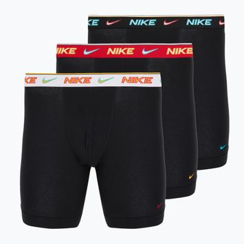Boxeri pentru bărbați Nike Long Boxer Brief steel grey