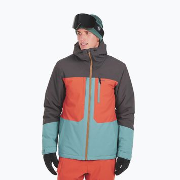 Jachetă de schi Protest Prtpomano pentru bărbați, verde atlantic