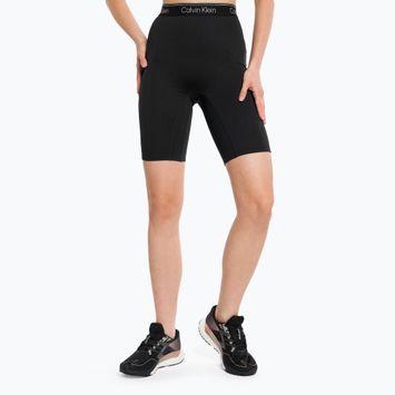 Calvin Klein Knit BAE pantaloni scurți de antrenament pentru femei negru