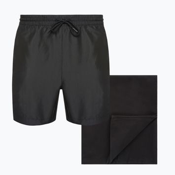 Calvin Klein Gift Pack set pantaloni scurți + prosop negru