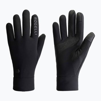 Mănuși de ciclism pentru bărbați Rogelli Essential Thermal Mid Season black