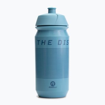 Bidon de bicicletă Rogelli Bio Bottle Enjoy The Distance 500 ml blue