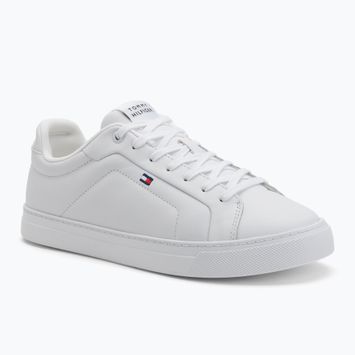 Încălțăminte pentru bărbați Tommy Hilfiger Icon Court Lth Flag Ess white