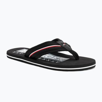 Papuci pentru bărbați Tommy Hilfiger Corporate Beach Sandal black