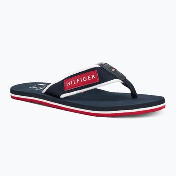 Papuci pentru bărbați Tommy Hilfiger Patch Beach Sandal desert sky