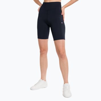 Pantaloni scurți de antrenament pentru femei Tommy Hilfiger Rw Fitted Core Short albastru