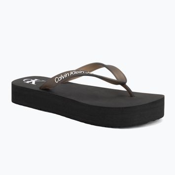 Încălțăminte pentru femei Calvin Klein YW0YW01830 Beach Sandal Flatform Tpu black/bright white