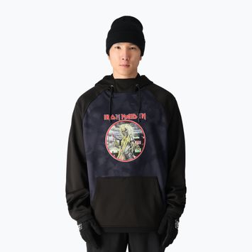 Bluză de snowboard pentru bărbați 686 Bonded Fleece iron maiden eddies black